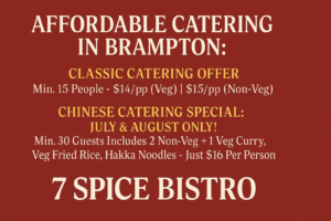 affordable indian catering service brampton