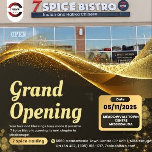 7 spice bistro mississauga