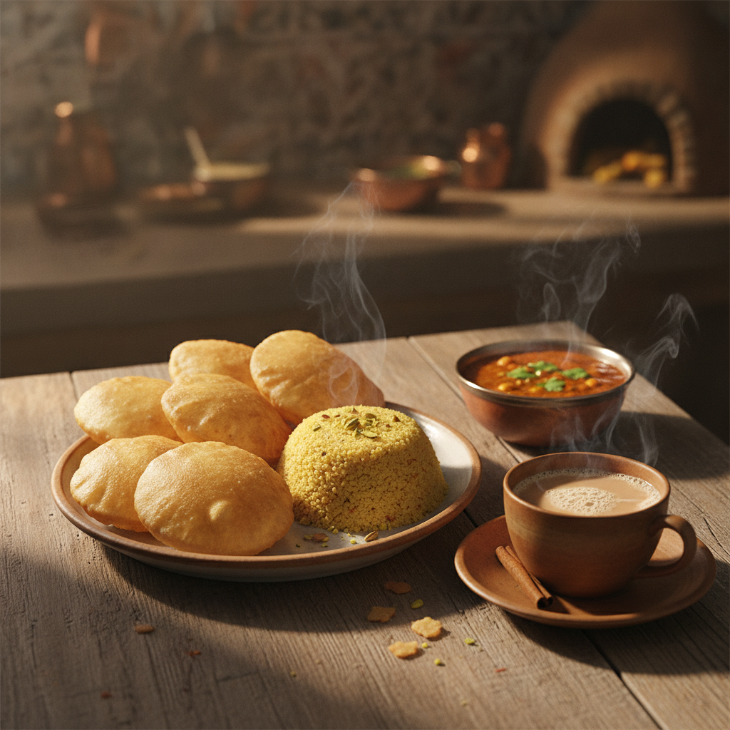 Halwa Puri in Brampton
