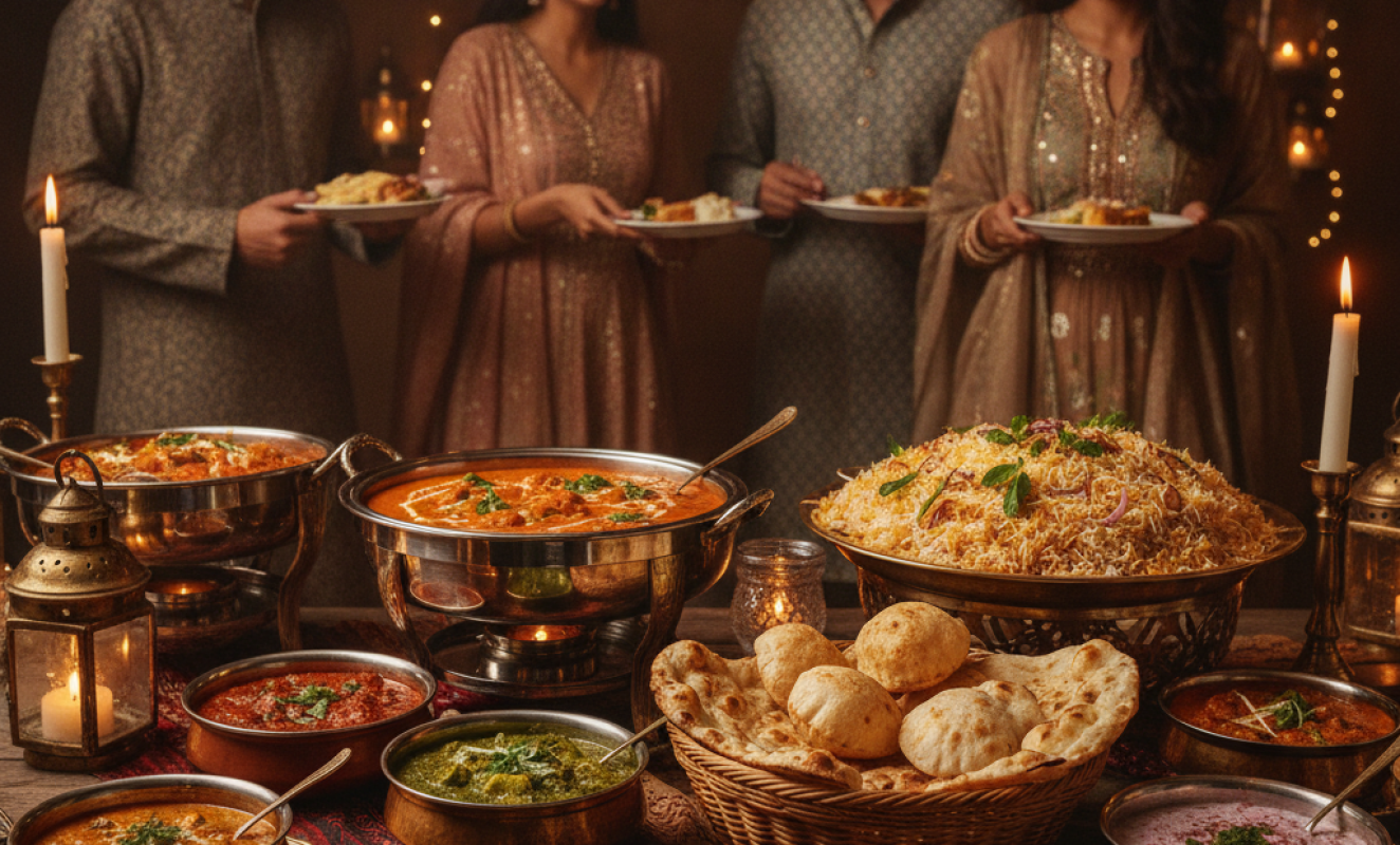 Indian catering menu in Brampton and Mississauga